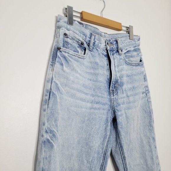 American Eagle Outfitters Skinny Slim High Rise Denim Jeans Acid Wash Womens 2 - Picture 2 of 11
